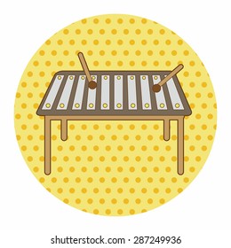 music glockenspiel theme elements vector,eps