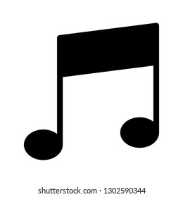 music glyph icon