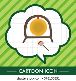 music gong theme elements vector,eps