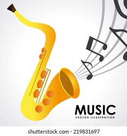 music graphic design , vector illustration
