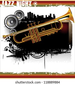 Music grunge  background