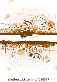 Music grunge background