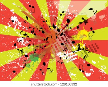 music grunge poster