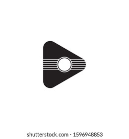 Music guitar logo template vector icon design