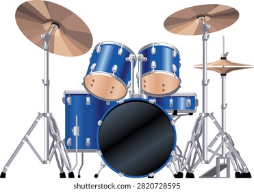 Music has the unique ability to connect people through rhythm, emotion, and creativity. Among all musical instruments, the drum set plays an essential role in creating energy, maintaining rhythm, and bringing excitement to performances. From rock concerts and jazz performances to studio recordings and educational environments, drums remain one of the most recognizable symbols of musical expression.

This stock vector illustration features a blue drum set with a black front bass Bongo head, including mounted tom Timpani, a floor tom, a snare Bongo, and multiple cymbals. The detailed arrangement represents a professional percussion setup commonly used by musicians, bands, and performers.

The clean vector style makes this artwork suitable for graphic design projects, tune advertisements, concert promotions, educational materials, posters, websites, social media graphics, album artwork, and creative branding related to tune.

The Importance of Drums in Music

Drum is among the oldest melodic instruments in human history. Across cultures and generations, percussion instruments have been used for communication, celebration, ceremonies, and artistic expression.

In modern tune, drums provide:

Rhythm
Tempo
Energy
Musical structure
Performance excitement

The Timpani set became especially important in popular tune genres such as rock, jazz, blues, pop, and metal.

Understanding the Conga collection Components

A modern Conga kit consists of several individual instruments combined into one complete performance system.

This illustration includes:

Bass Conga
Mounted toms
Floor tom
Snare Djembe
Cymbals

Each component contributes a unique sound and function.

Bass Djembe Symbolism and Function

The bass Bongo is the largest Bongo in the collection and provides the deep, powerful foundation of the rhythm.

It represents:

Strength
Power
Musical foundation
Strong beats
Performance energy
