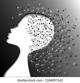 Music in the head.