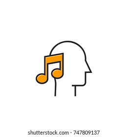 Music in Head Icon Element