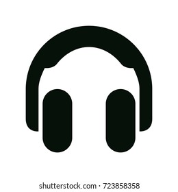music headphones icon