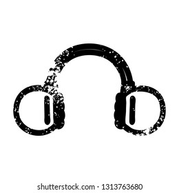 music headphones icon symbol