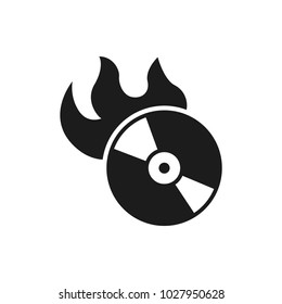 music hit vector icon