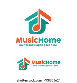 Music House Logo Template