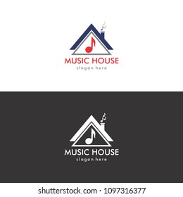 Music House Logo in Vector