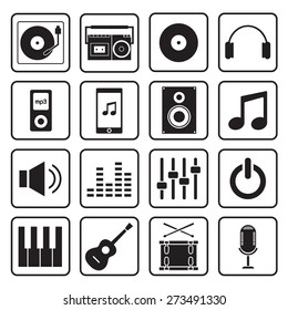 icono de música