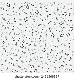 Music icon background for vector design
