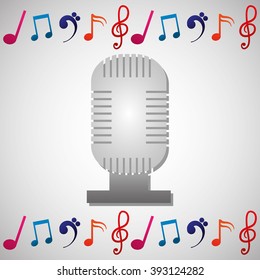 Music icon design