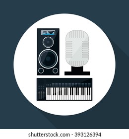 Music icon design