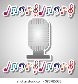 Music icon design