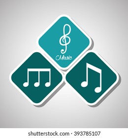 Music icon design