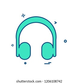 Music icon design vector