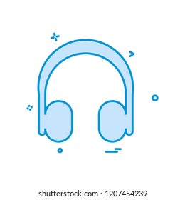 Music icon design vector
