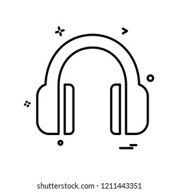 Music icon design vector