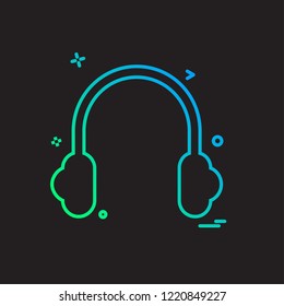 Music icon design vector