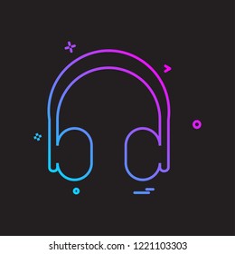 Music icon design vector