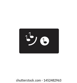 MUSIC ICON DESIGN , VECTOR EPS10