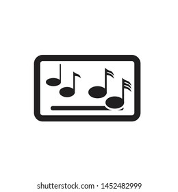 MUSIC ICON DESIGN , VECTOR EPS10