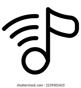 Music icon design, vector illustration, best used for presentations or web apps