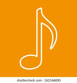music icon design, vector illustration eps10 graphic 