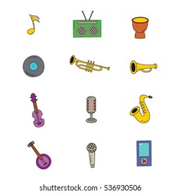 Music Icon Design. Vector Illustration