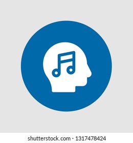  Music icon. Editable  Music icon for web or mobile.