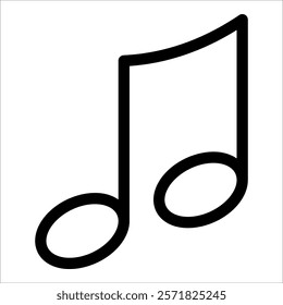 Music Icon Element For Design