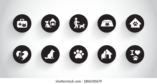 Music icon flat vector set.