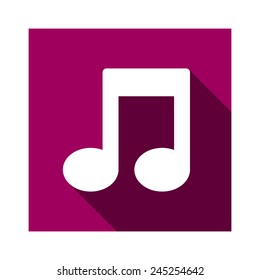 Music icon great for any use. Vector EPS10.