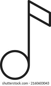 The music icon has a white background.