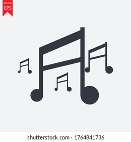 Music icon, high quality vector icons.