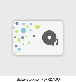 Music icon illustration isolated vector sign symbol