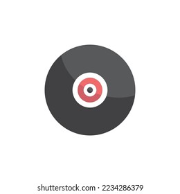 Music icon Illustration vector template eps 10 flat design