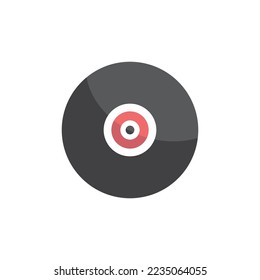 Music icon Illustration vector template eps 10 flat design