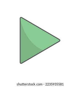 Music icon Illustration vector template eps 10 flat design