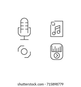 Music Icon Line