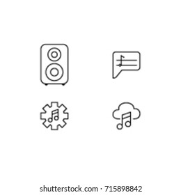 Music Icon Line