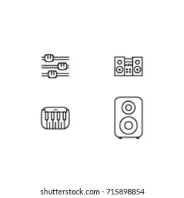 Music Icon Line