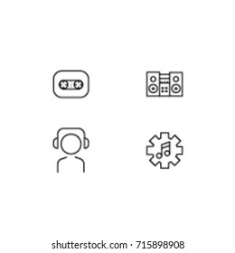 Music Icon Line