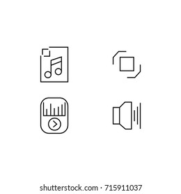 Music Icon Line