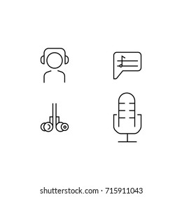 Music Icon Line
