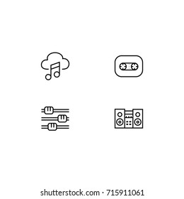 Music Icon Line