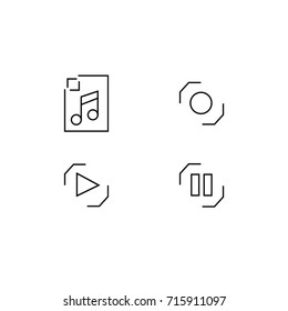 Music Icon Line